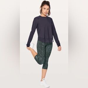 Lululemon Fast & Free Crop II Nulux 19"